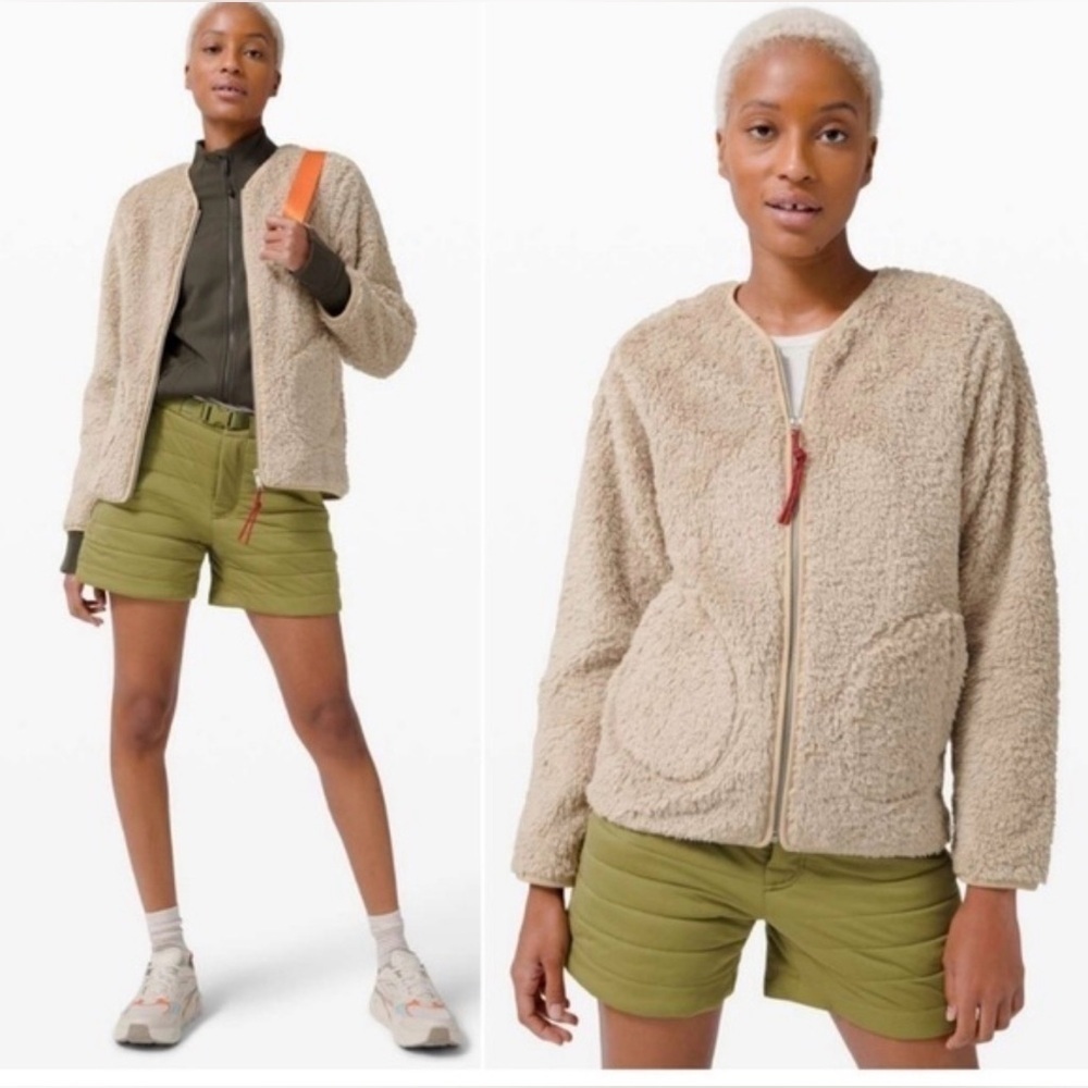 Lululemon Oh So Sherpa Full Zip